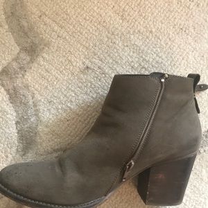 Blondo Olive Booties